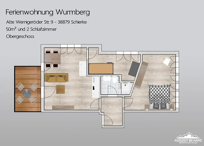 Auszeit-Im-Harz Haus 1 Wohnung Wurmberg